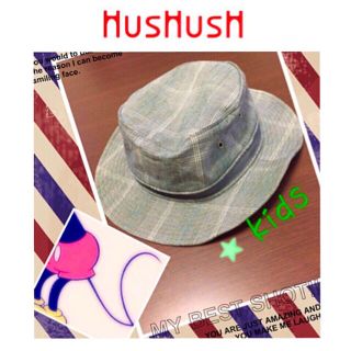 ハッシュアッシュ(HusHush)の🎩サファリハット🎩 kids(帽子)