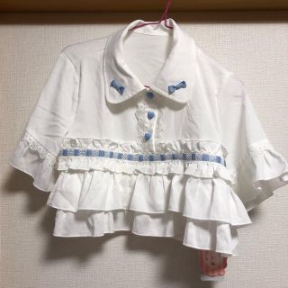 トゥアリス(To Alice)のTo Alice♡フリルブラウス(シャツ/ブラウス(半袖/袖なし))