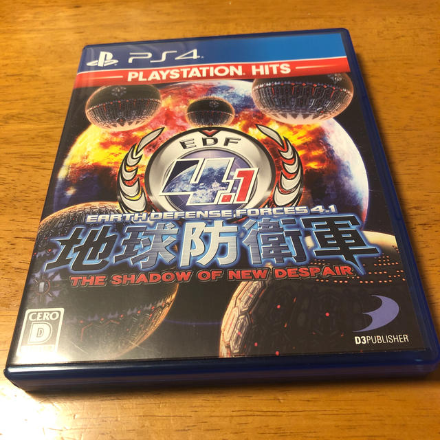 PlayStation4(プレイステーション4)のPS４地球防衛軍4.１ エンタメ/ホビーのゲームソフト/ゲーム機本体(家庭用ゲームソフト)の商品写真
