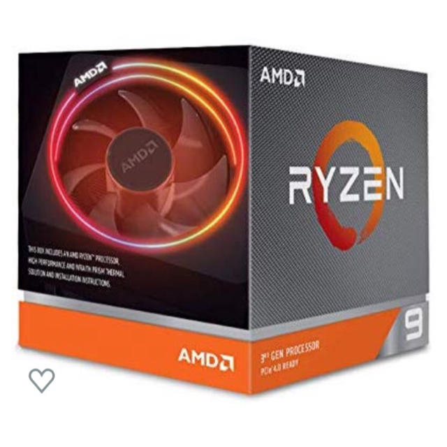 最愛 AMD Ryzen 9 3900X ＊毎日発送＊ PCパーツ