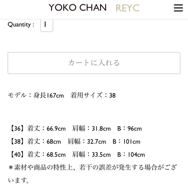ESTNATION(エストネーション)のYOKO CHAN ブラウス レディースのトップス(シャツ/ブラウス(半袖/袖なし))の商品写真