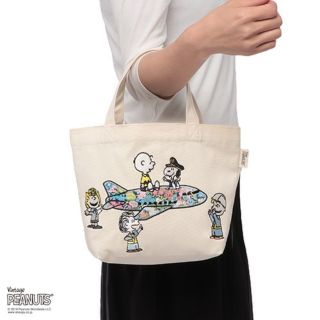 ピーナッツ(PEANUTS)の【キャンバス】PEANUTS トートバッグセット ゆうパケット発送(トートバッグ)