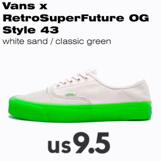 バンズボルト(VANS VAULT)の送込27.5‼︎ Vans×Retrosuperfuture 限定Style43(スニーカー)