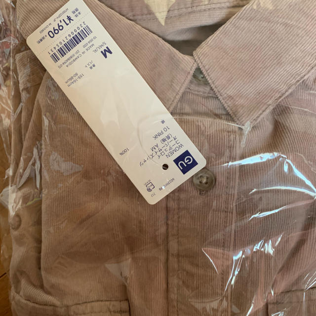 GU(ジーユー)のコーデュロイオーバーサイズシャツ  レディースのトップス(シャツ/ブラウス(長袖/七分))の商品写真