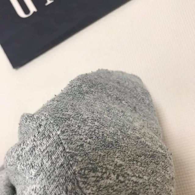 babyGAP(ベビーギャップ)のbabygap くま耳パーカー 70cm グレー キッズ/ベビー/マタニティのベビー服(~85cm)(トレーナー)の商品写真