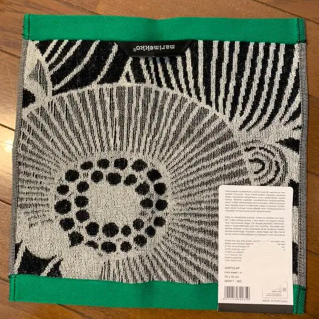 marimekko(マリメッコ)のマリメッコ ハンカチタオル 緑 レディースのファッション小物(ハンカチ)の商品写真