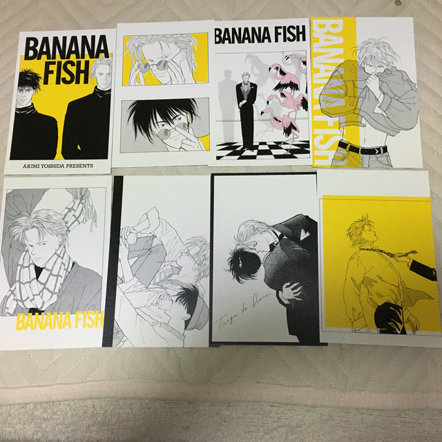 BANANA FISH(バナナフィッシュ)のBANANA FISH ポストカード➀ 8枚入※写真追加しました エンタメ/ホビーのアニメグッズ(その他)の商品写真