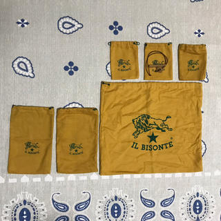 イルビゾンテ(IL BISONTE)のイルビゾンテ 巾着袋(ショップ袋)