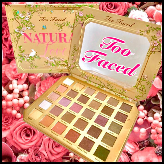 Too Faced Natural Love アイシャドウ パレット 30色