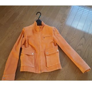 マックスマーラ(Max Mara)のS Max Mara　レザージャケット(ライダースジャケット)