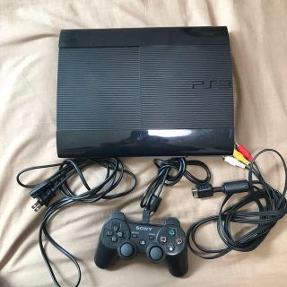 プレイステーション3(PlayStation3)のプレステ3チャコールブラック 500GB 4300(家庭用ゲーム機本体)