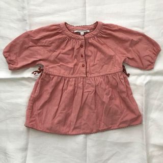 キャラメルベビー&チャイルド(Caramel baby&child )のTREE様専用 CARAMELワンピ12m bonpointカーデ18m (ワンピース)