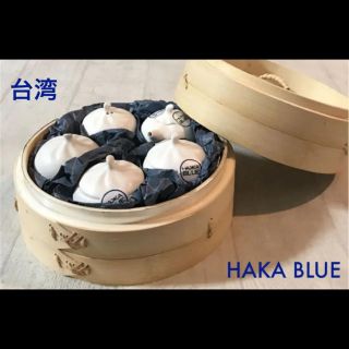 ☆ 台湾好物ーー台客藍Hakka-blue 小籠包調味料容器セット(食器)