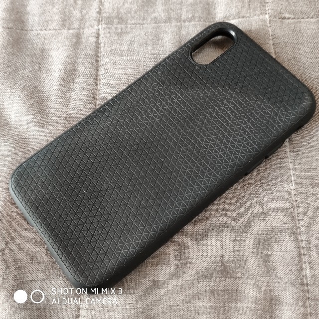 Spigen(シュピゲン)のSpigen iPhone X/XSケース Liquid Air 中古 スマホ/家電/カメラのスマホアクセサリー(iPhoneケース)の商品写真