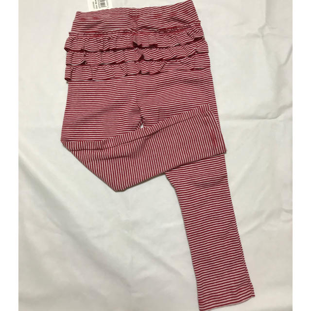 PETIT BATEAU(プチバトー)のプチバトー  2019SS フリルカルソン  24m キッズ/ベビー/マタニティのベビー服(~85cm)(パンツ)の商品写真