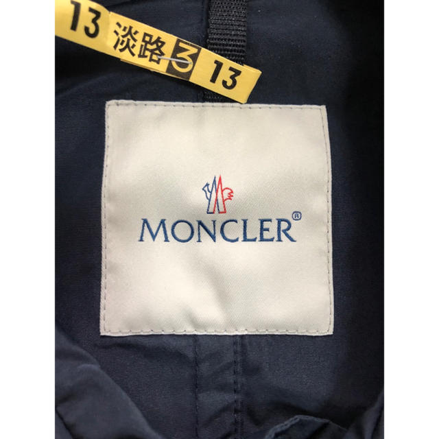 ギフ_包装】 MONCLER モンクレールトレンチDURENETTE ネイビー