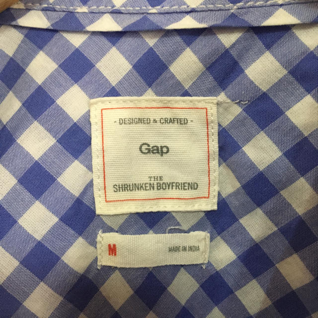 GAP(ギャップ)のＧＡＰ ギンガムチェック長袖シャツ レディースのトップス(シャツ/ブラウス(長袖/七分))の商品写真