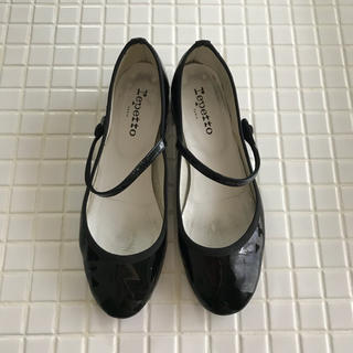 レペット(repetto)のレペット  V1197V  黒  38サイズ  ワンストラップシューズ  (バレエシューズ)