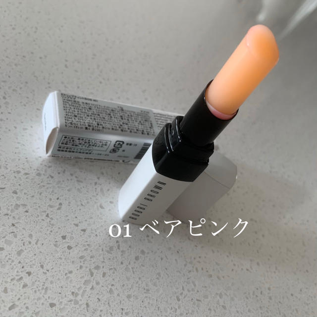 BOBBI BROWN(ボビイブラウン)のエクストラ リップ ティント 01 ベアピンク コスメ/美容のスキンケア/基礎化粧品(リップケア/リップクリーム)の商品写真