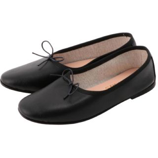 レペット(repetto)の※値下げ【新品】SPELTA スペルタ OLGA 甲深バレエシューズ 黒 37(バレエシューズ)