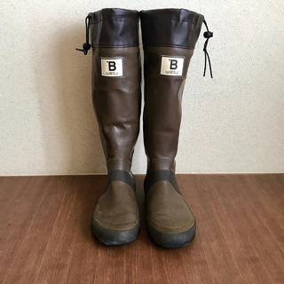レインブーツ ブラウン 日本野鳥の会(レインブーツ/長靴)