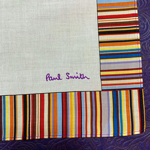 Paul Smith(ポールスミス)の新品、未使用★ポールスミス Paul Smith ハンカチ★ レディースのファッション小物(ハンカチ)の商品写真