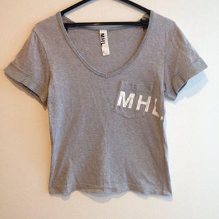 マーガレットハウエル(MARGARET HOWELL)のMHL.ロゴTシャツ☻(Tシャツ(半袖/袖なし))