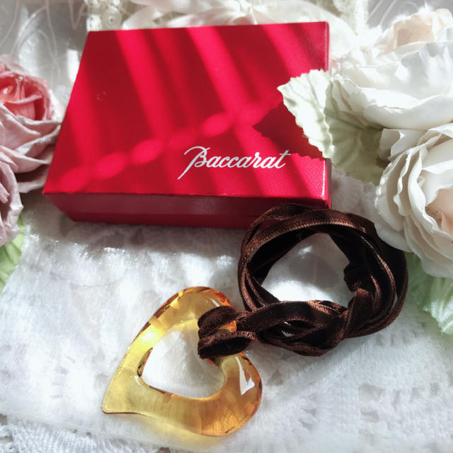 baccarat オープンハート　ネックレス　チョーカー