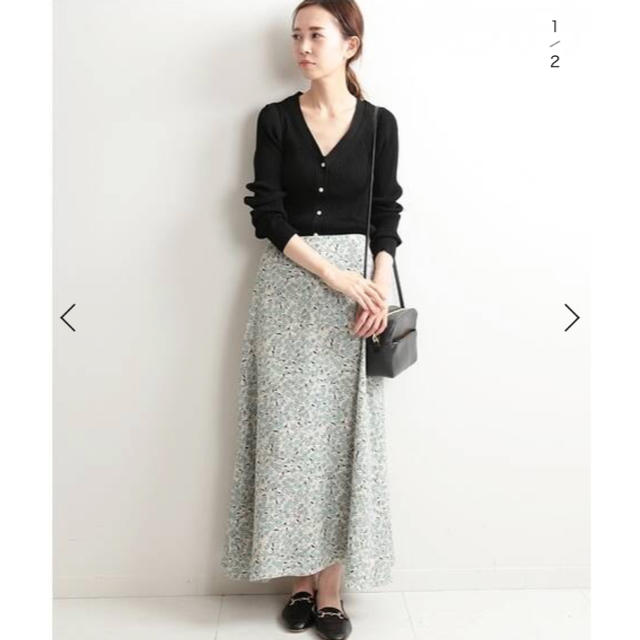 IENA(イエナ)のIENA  フラワープリントフレアスカート レディースのスカート(ロングスカート)の商品写真