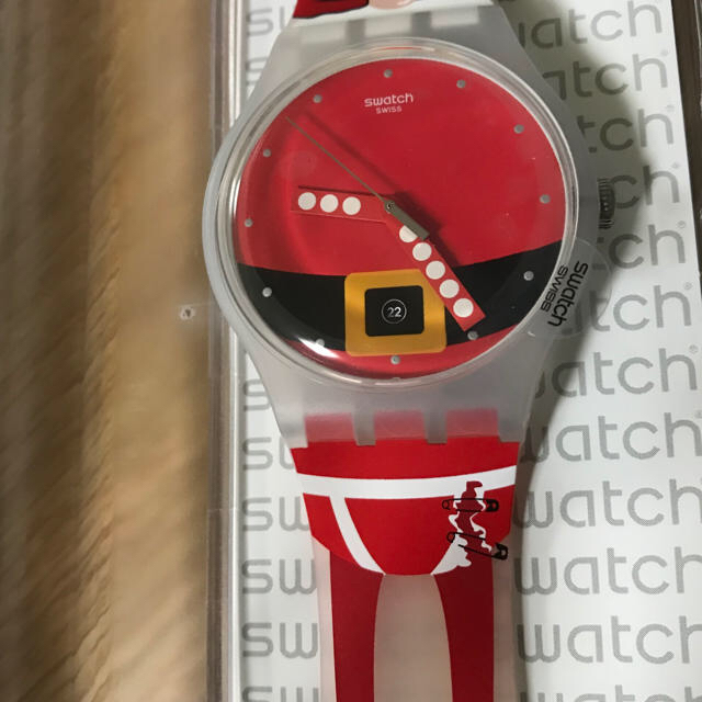 出産祝いなども豊富 swatch - サンタスウォッチ 腕時計