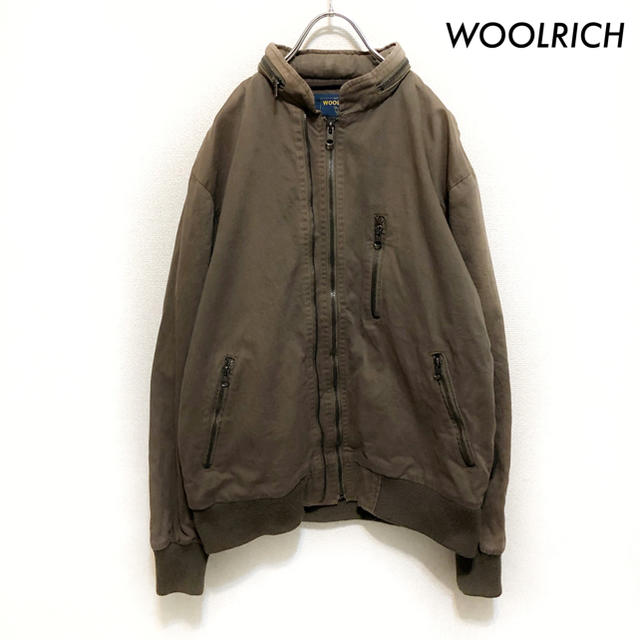 WOOLRICH - WOOLRICH ウールリッチ★ジップアップ ジャケット スタンドカラーの通販 by ゆっくselection｜ウール