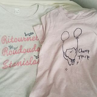 ブルーブルーエ(Bleu Bleuet)のブルーブルーエ Tシャツ(サイズフリー)(Tシャツ(半袖/袖なし))