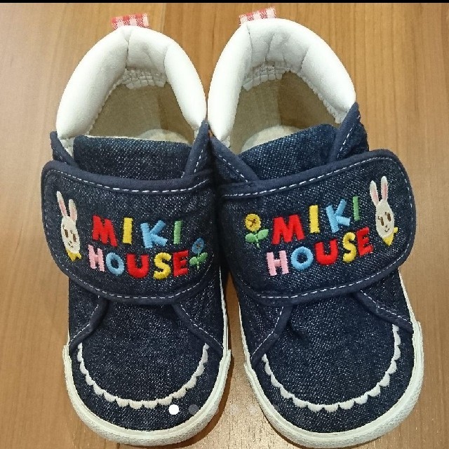 mikihouse(ミキハウス)の美品 ミキハウス スニーカー 靴 14.5 キッズ/ベビー/マタニティのベビー靴/シューズ(~14cm)(スニーカー)の商品写真