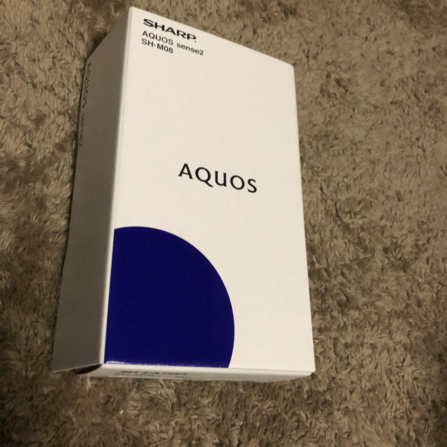 AQUOS sense2 ブルーとホワイト