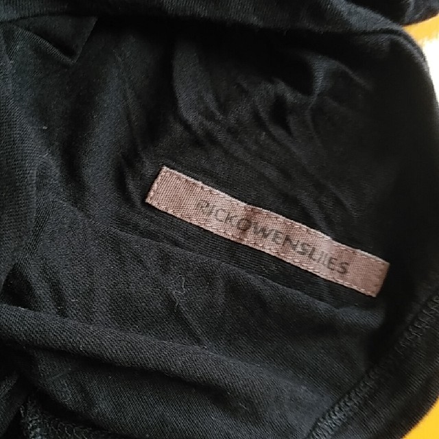 Rick Owens(リックオウエンス)のリックオウエンス　アシンメトリーTｼｬﾂ レディースのトップス(Tシャツ(長袖/七分))の商品写真