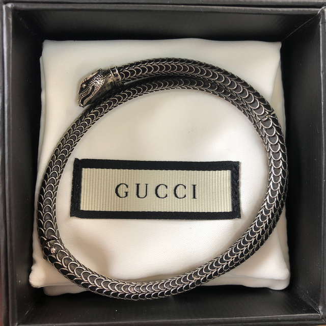 Gucci(グッチ)のGUCCI スネーク ブレスレット   メンズのアクセサリー(バングル/リストバンド)の商品写真