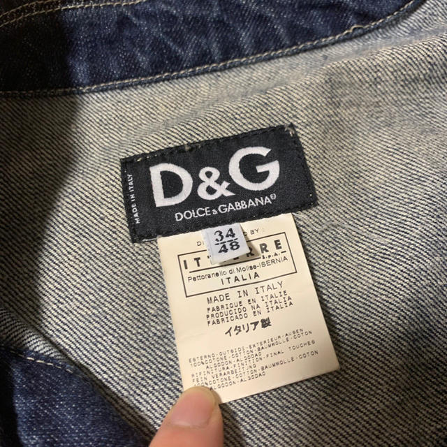 D&G デニムジャケット Gジャンの通販 by okusawa｜ディーアンドジーならラクマ - D&G 超特価低価