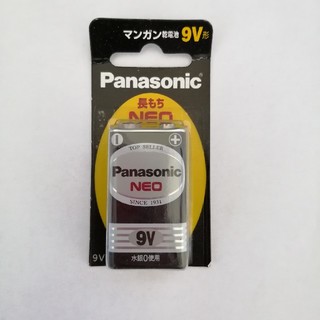パナソニック(Panasonic)のPanasonic☆マンガン電池☆9V☆新品・未開封(その他)