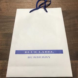 バーバリーブルーレーベル(BURBERRY BLUE LABEL)のバーバリー ブルーレーベル ショッパー(ショップ袋)