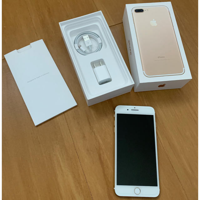 iPhone 7 PLUS Gold 256 GB SIMフリースマートフォン本体 - www