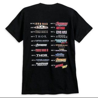 マーベル(MARVEL)のMARVEL 10周年 Tシャツ XL(Tシャツ/カットソー(半袖/袖なし))