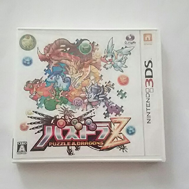 ニンテンドー3DS(ニンテンドー3DS)の☆パズドラZ☆3DS エンタメ/ホビーのゲームソフト/ゲーム機本体(携帯用ゲームソフト)の商品写真