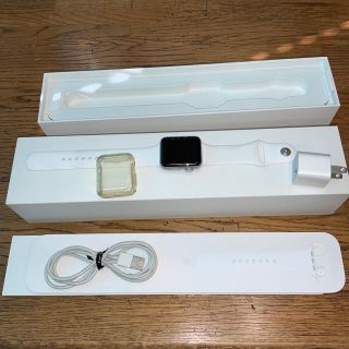 アップルウォッチ(Apple Watch)のapplewatch  シリーズ2 42mm アルミ シルバー 『マル専用』(腕時計(デジタル))