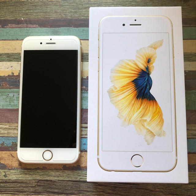 iphone6s iphone 6S gold 64GB docomo 美品