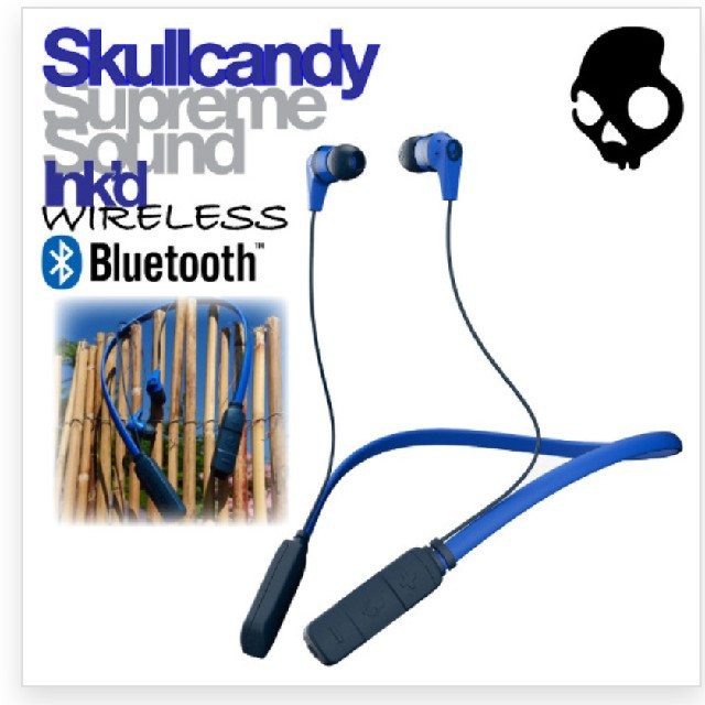 Skullcandy(スカルキャンディ)のSkullcandy イヤホン lNK'D スマホ/家電/カメラのオーディオ機器(ヘッドフォン/イヤフォン)の商品写真