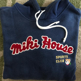 ミキハウス(mikihouse)のミキハウス フード付きトレーナー 150(Tシャツ/カットソー)