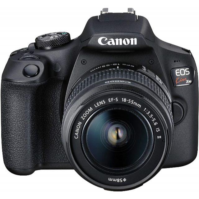 Canon - 【新品】Canon デジタル一眼レフカメラ EOS Kiss X90レンズキットの通販 by ひろ｜キヤノンならラクマ