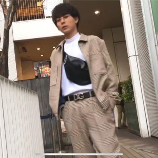 ザラ(ZARA)のZARA  ガンクラブチェックセットアップ(テーラードジャケット)