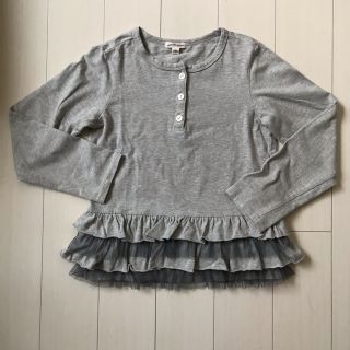 ユナイテッドアローズグリーンレーベルリラクシング(UNITED ARROWS green label relaxing)のTシャツ カットソー 長袖 女児(Tシャツ/カットソー)