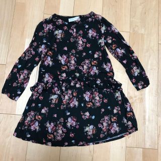 ザラキッズ(ZARA KIDS)のZARA 花柄ワンピース(122cm)(ワンピース)